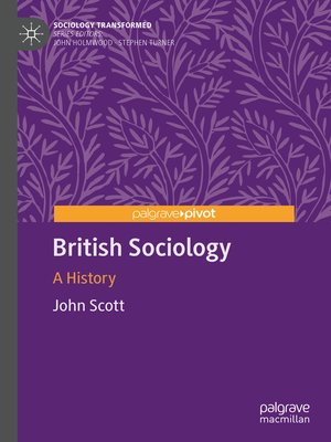 cover image of British Sociology